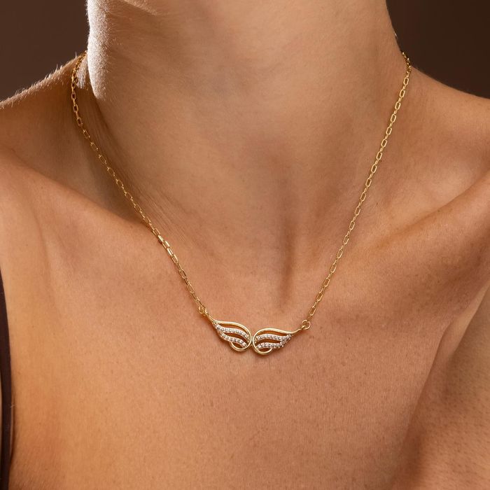 COLAR ASA DUPLA AURORA