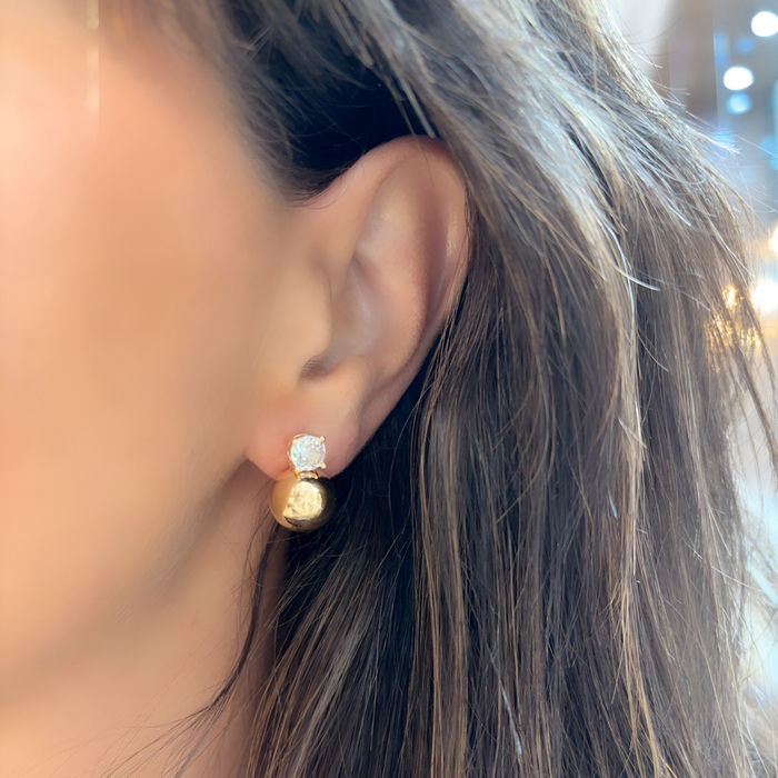 BRINCO ESFERA ZIRCONIA