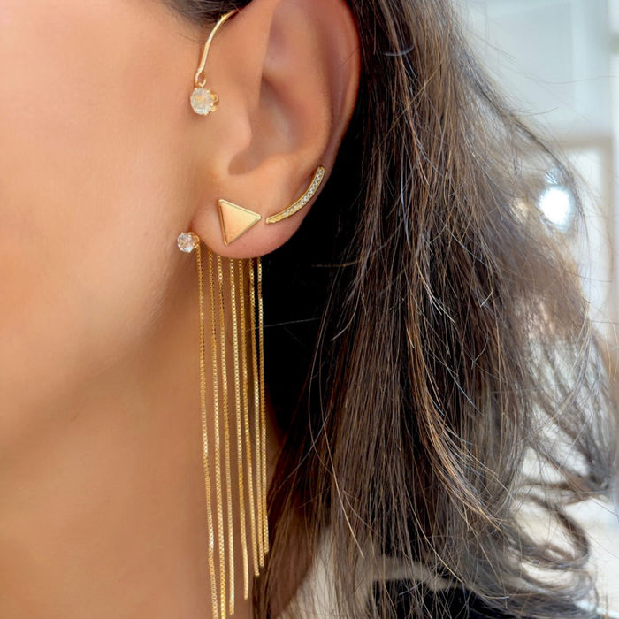 Piercing Franja Zirconia