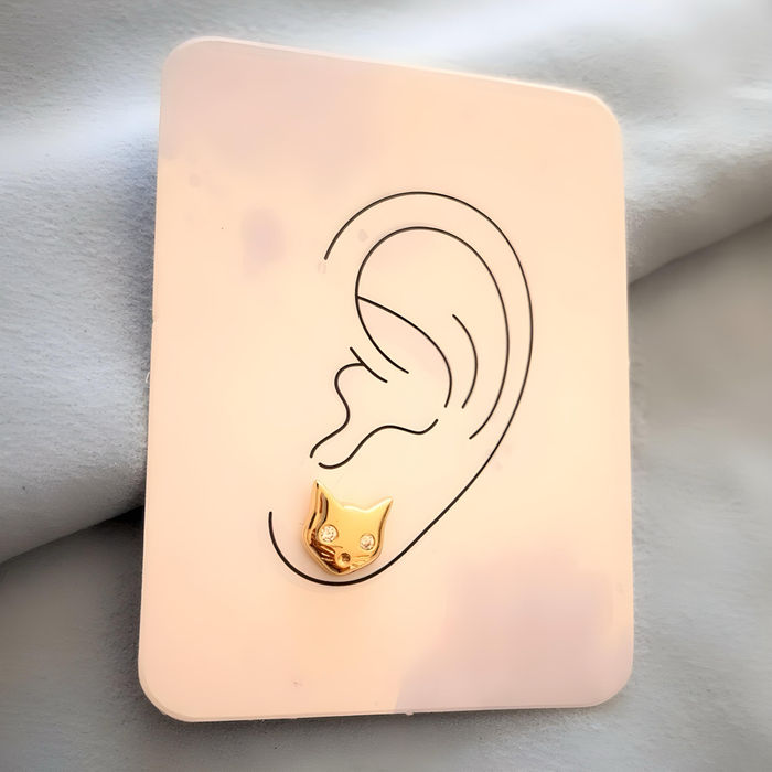 BRINCO GATO ZIRCONIA