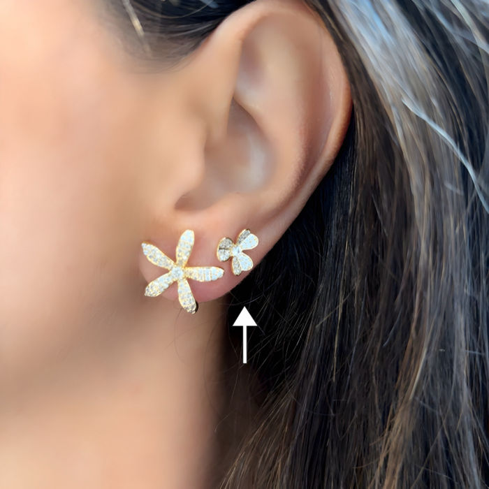 BRINCO TREVO ZIRCONIA