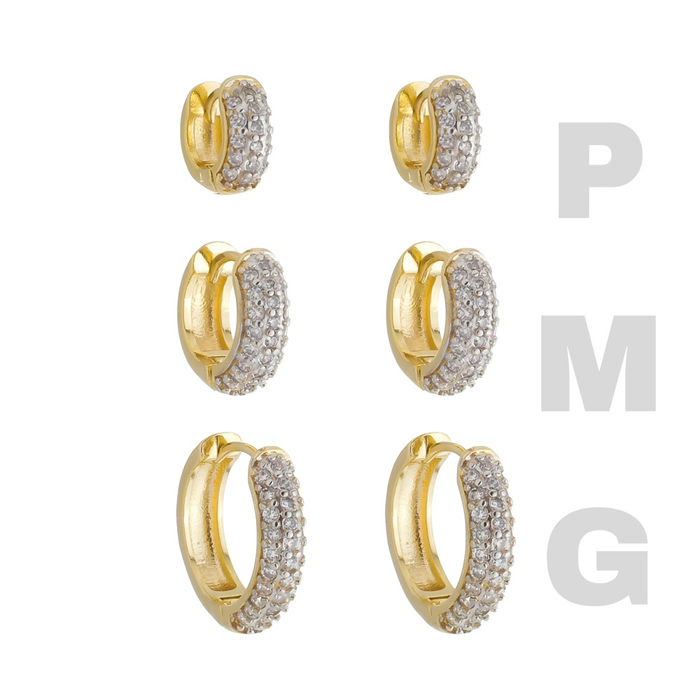 ARGOLA M LUXO ZIRCONIA