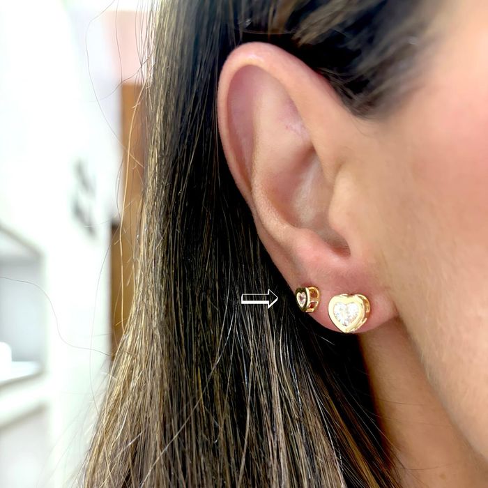BRINCO CORAÇÃO P ZIRCONIA