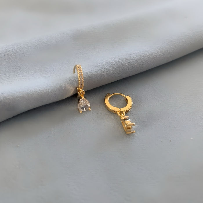 ARGOLA GOTA ZIRCONIA