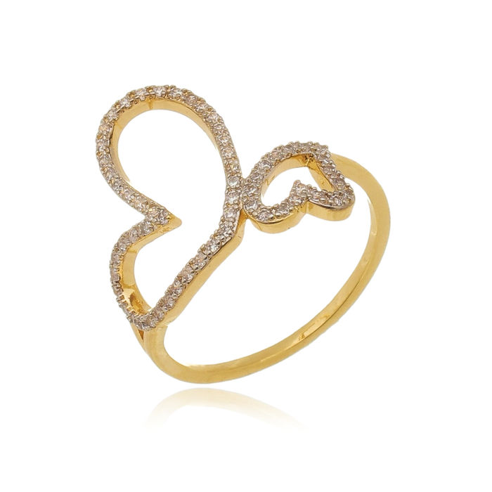 ANEL AFETO DOIS CORAÇÕES