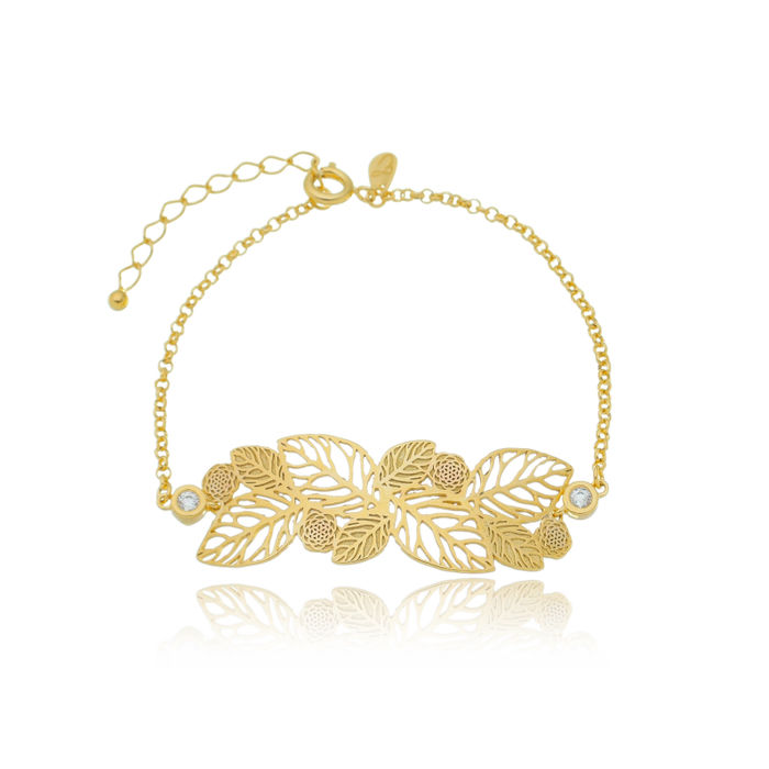 PULSEIRA FLOR FOLHAS