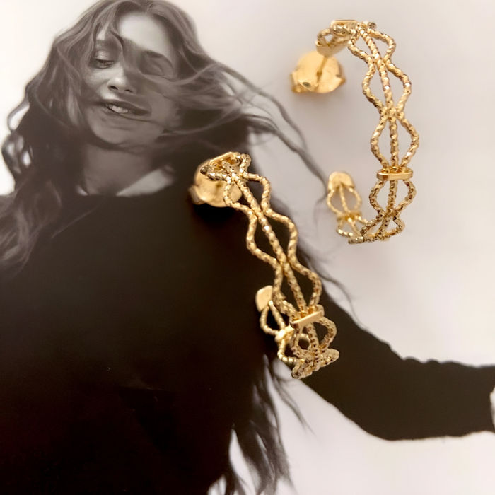 ARGOLA TRAMA ONDULADA