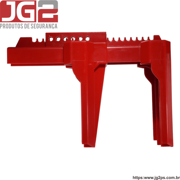 Dispositivo de bloqueio JG2 plástico ajustável para válvula tipo esfera de 2" a 8"  JGL304-3