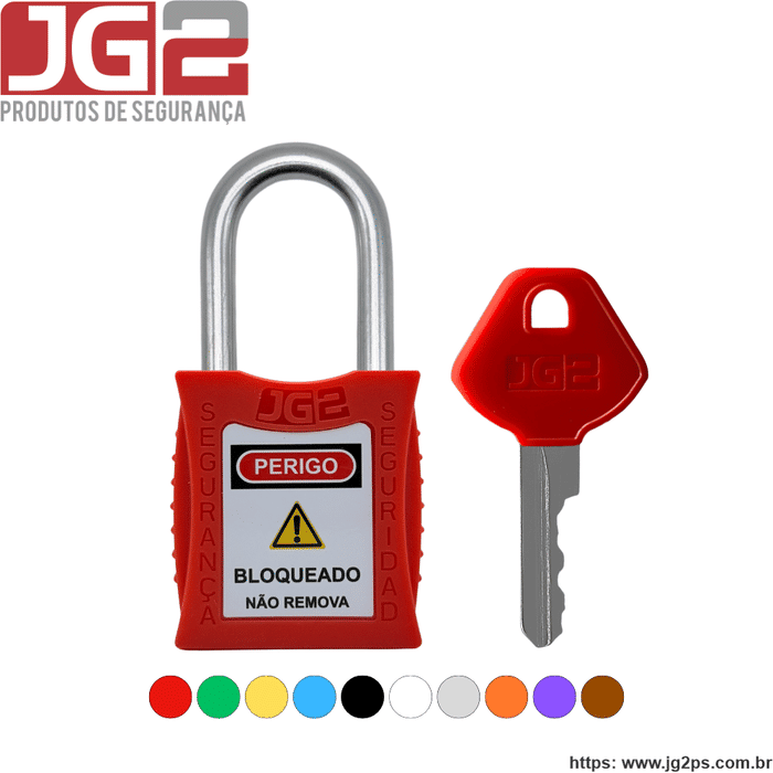 Cadeado de bloqueio JG2 haste de Alumínio 1.1/2" (38mm) JGL052-1