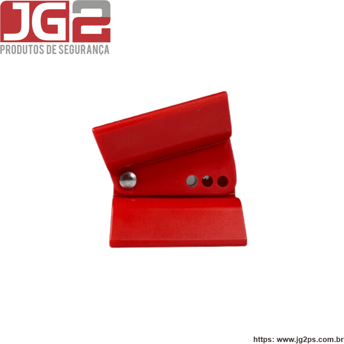 Adaptador de bloqueio JG2 plástico ajustável para válvula tipo borboleta (Wafer) de 1.1/2" a 14"  JGL306-2