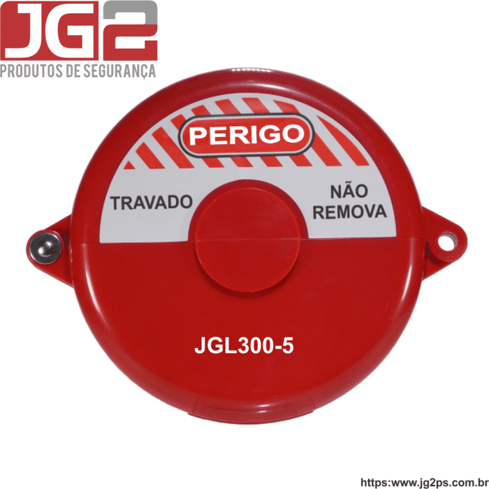 Dispositivo de Bloqueio JG2 para válvula gaveta, válvula volante ou válvula globo de 10" a 13.1/2" (265mm a 340 mm) JGL300-5