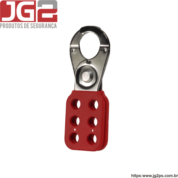 Garra de bloqueio JG2 plástica com haste de aço cromada de 1" (25mm) JGL100-1