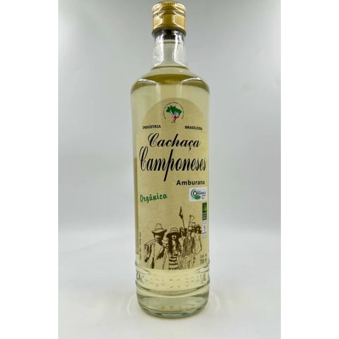 Cachaça Orgânica Camponeses - AMBURANA 700ml