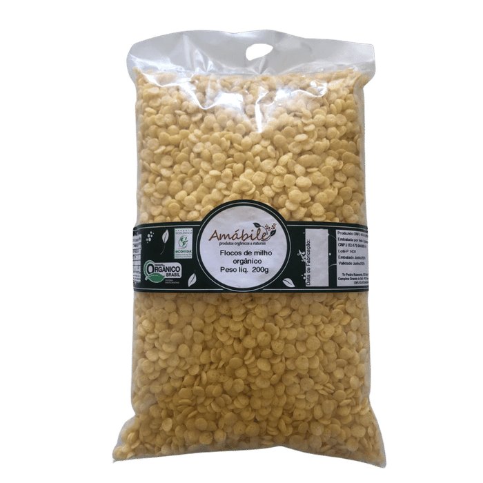 Flocos De Milho Orgânico Amábile - 200G