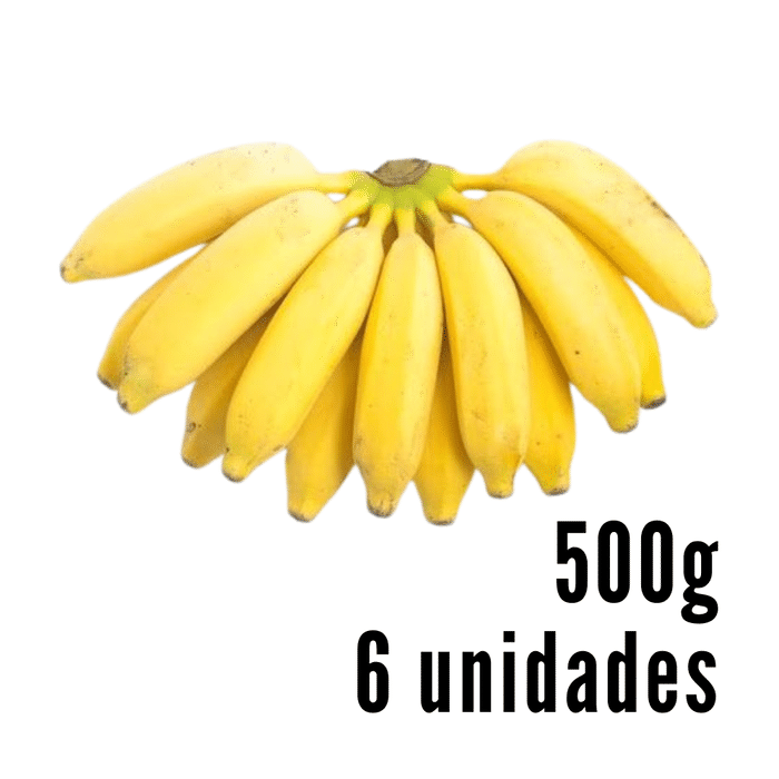 Banana Prata Orgânica - 500g
