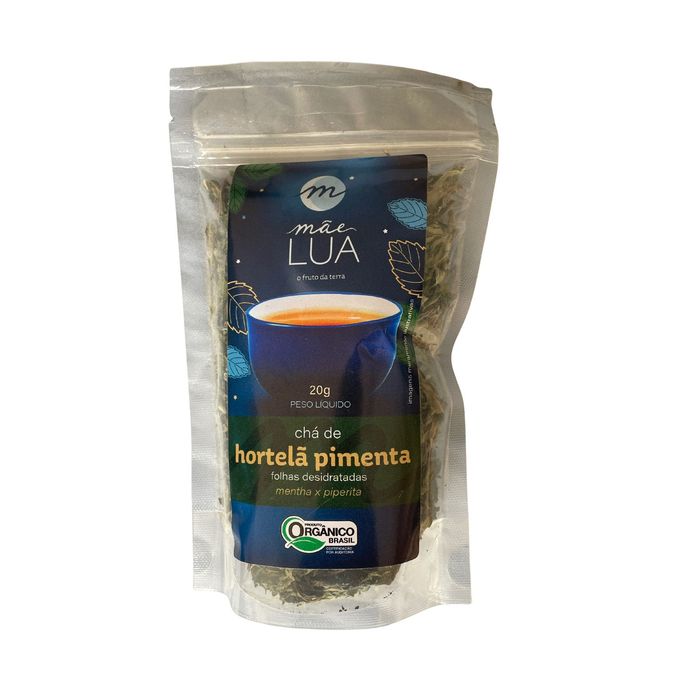 Chá de Hortelã Pimenta Desidratado Orgânico (20g)- Mãe Lua
