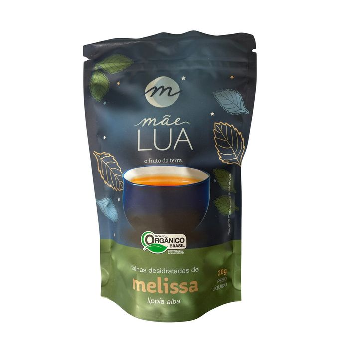 Chá de Melissa Desidratada Orgânica (20g)- Mãe Lua