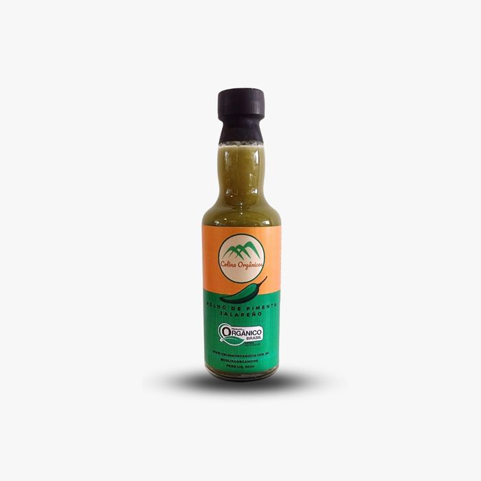 Molho De Pimenta Jalapeño Orgânico 60ml
