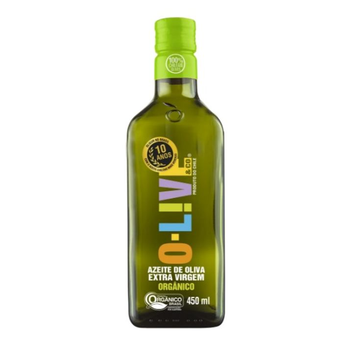 Azeite Extra Virgem Orgânico O-L!ve & Co 450ml
