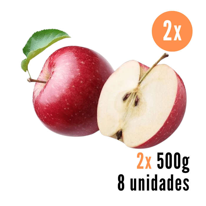 Maçã Orgânica EM DOBRO - 2x 500g