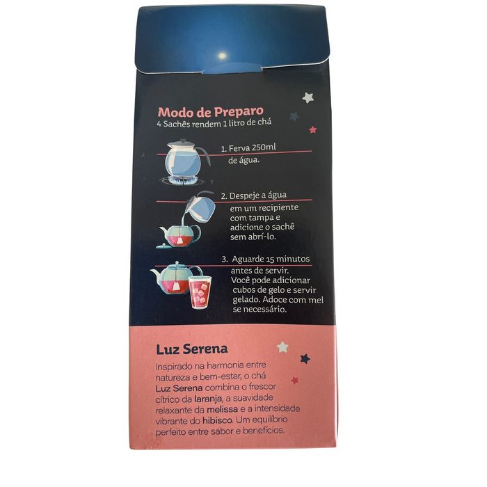 Chá Luz Serena Orgânico 24g - Mãe Lua