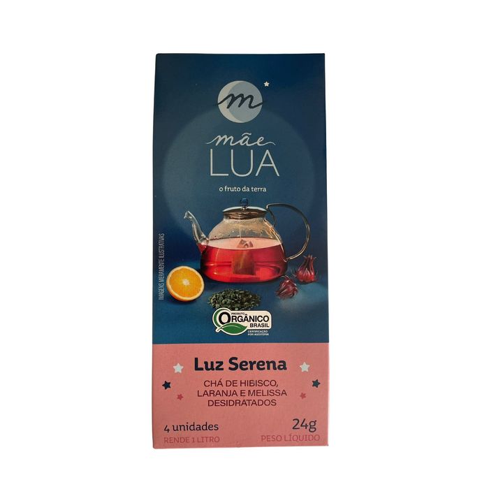 Chá Luz Serena Orgânico 24g - Mãe Lua