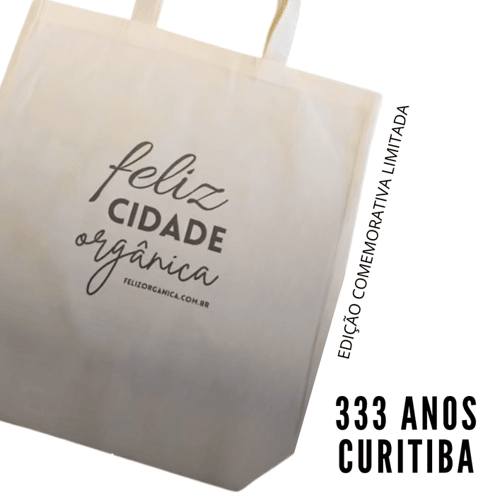 ECO Sacola em Algodão (Edição Limitada 333 Anos Curitiba)