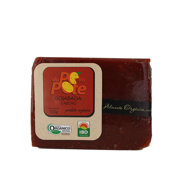 Goiabada Cascão Orgânica Tablete 500 g