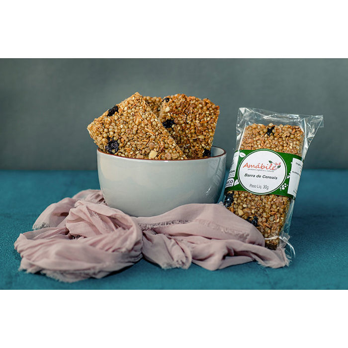 Barra De Cereais Orgânica Amábile - 30G