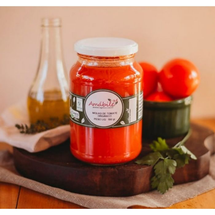 Molho de Tomate Amábile Orgânico - 550g