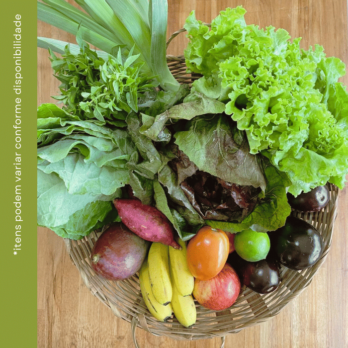 Cesta Orgânica EQUILÍBRIO - 14 ITENS + BRINDE