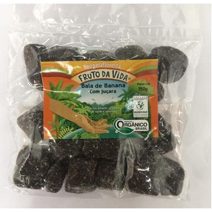 Bala De Banana com Juçara - 150G
