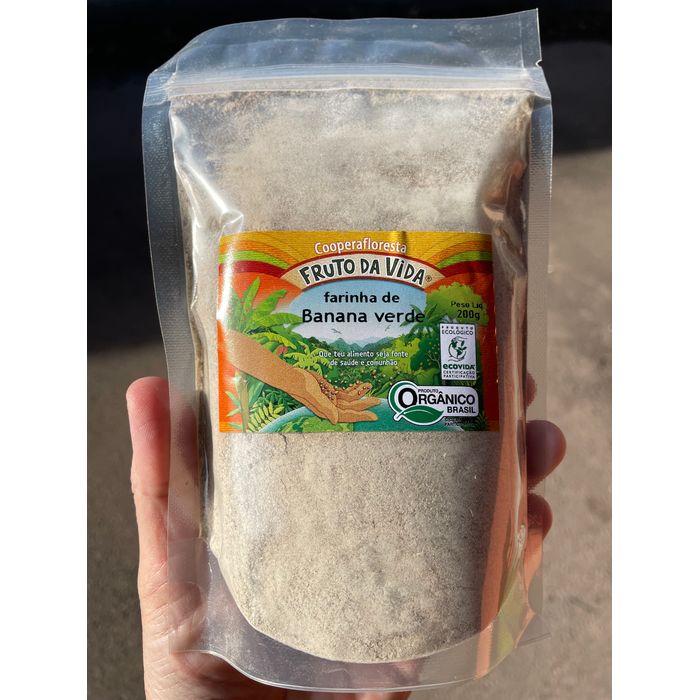 Farinha de Banana Verde Orgânica Cooperafloresta 200g