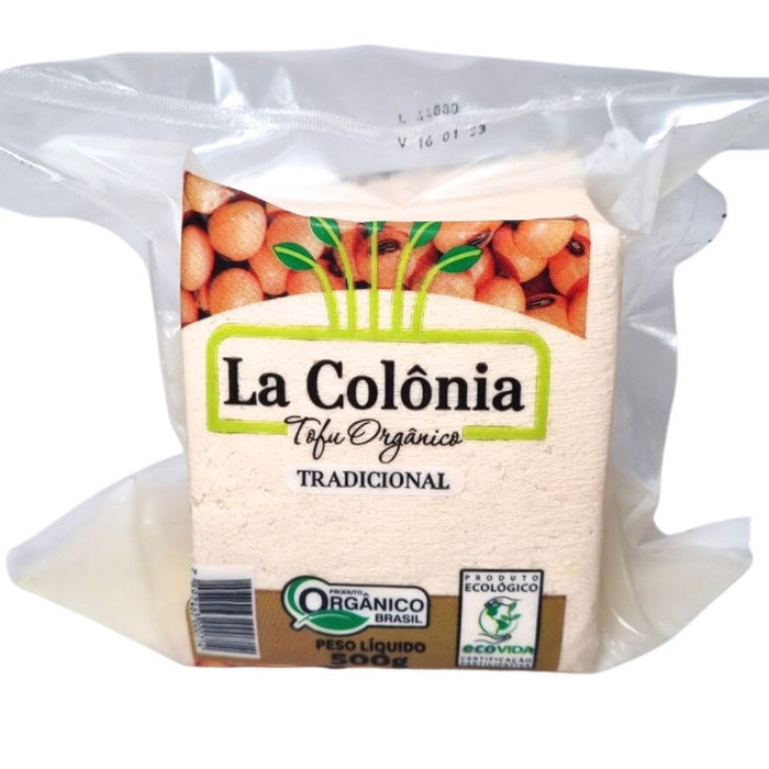 Tofu com Azeitona Orgânico La Colonia - 250g