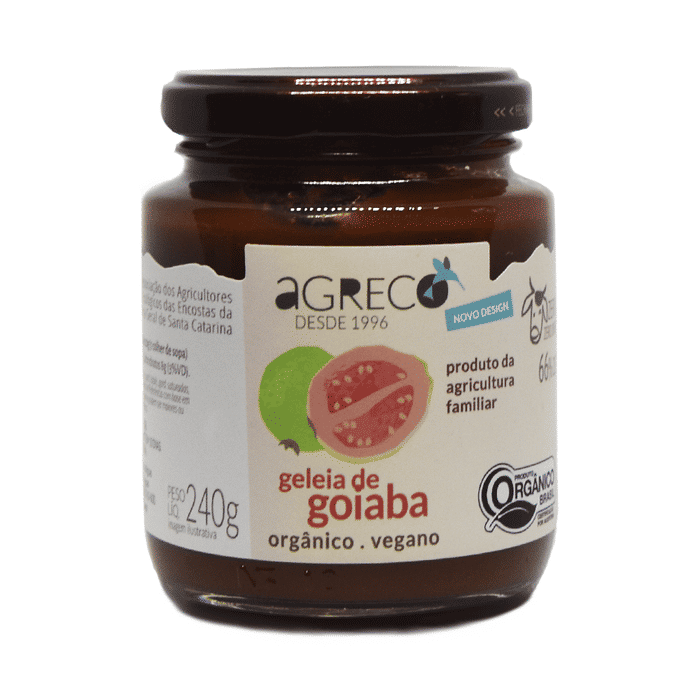 Geleia De Goiaba Orgânica Agreco - 240G