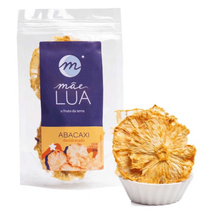 Abacaxi Desidratado Orgânico (30g)- Mãe Lua