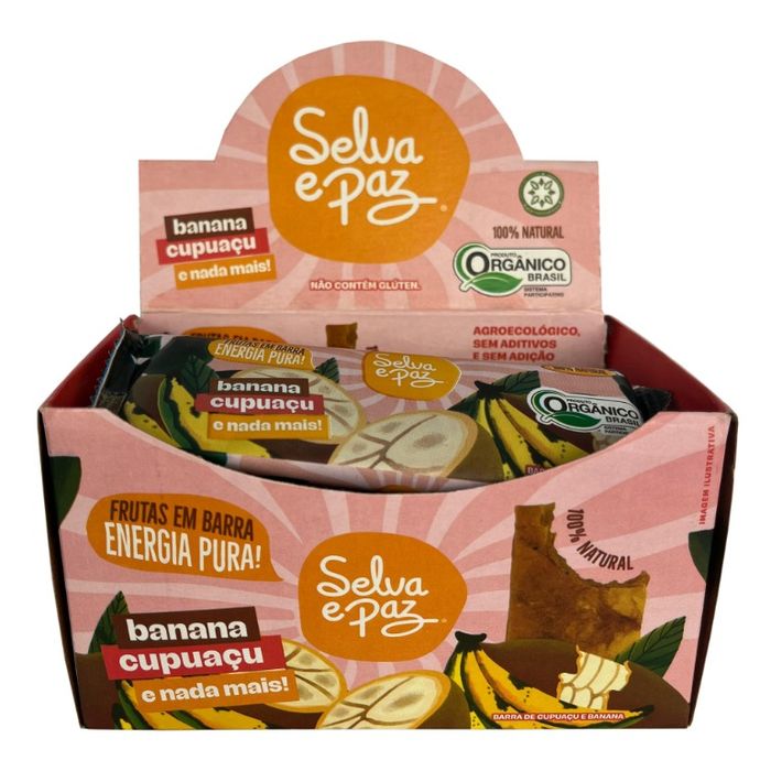 Barra Orgânica Banana e Cupuaçu SelvaePaz 30g