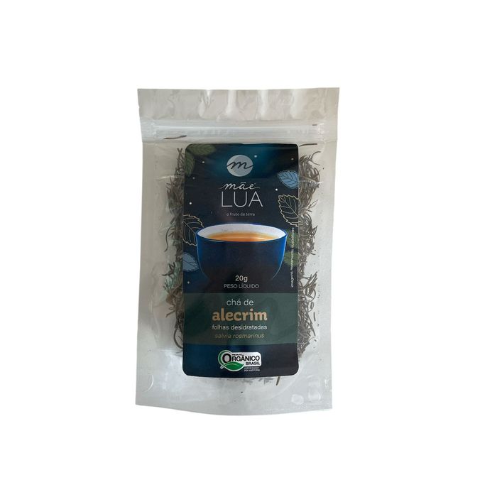 Chá de Alecrim Desidratado Orgânico (20g)- Mãe Lua