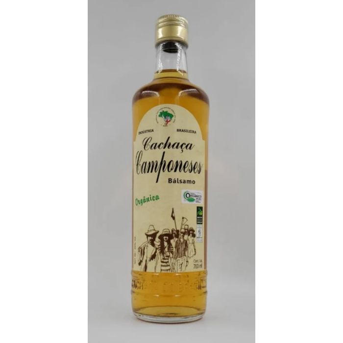 Cachaça Orgânica Camponeses - BÁLSAMO 700ml