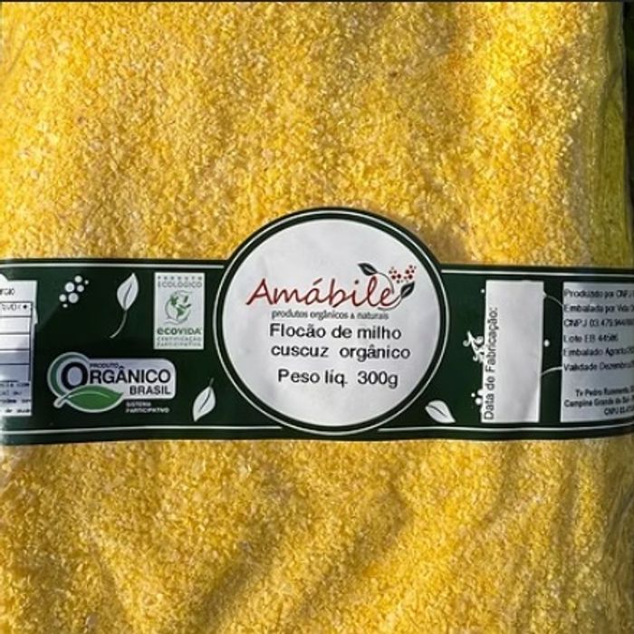 Flocão de Milho Cuscuz Amábile 300g