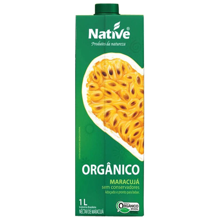 Suco (Néctar) de Maracujá Orgânico Native 1 Litro