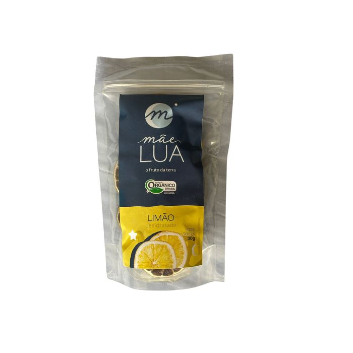 Limão Desidratado Orgânico (30g)- Mãe Lua