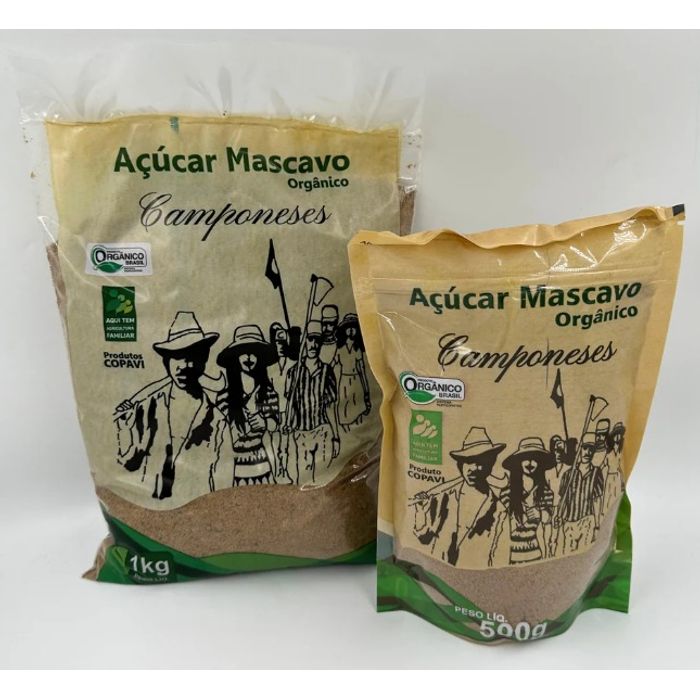 Açúcar Mascavo Orgânico Camponeses 1kg