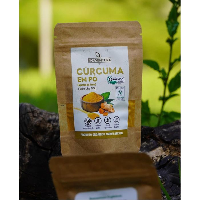 Açafrão em Pó Orgânico - 30g