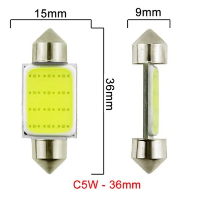 ISO6LTP36MM 12V - LAMPADA TORPEDO 36MM 12 LED 12V (EMB. COM 1 PECA- VALOR UNITARIO) - PC