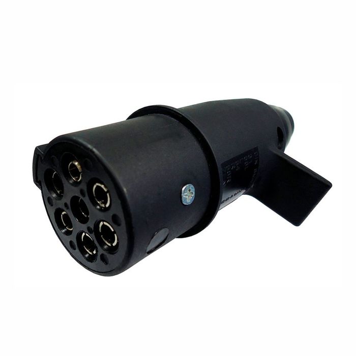 DNI8312 M - TOMADA 7 POLOS - NYLON REFORÇADO - MACHO (MOVEL) - PC