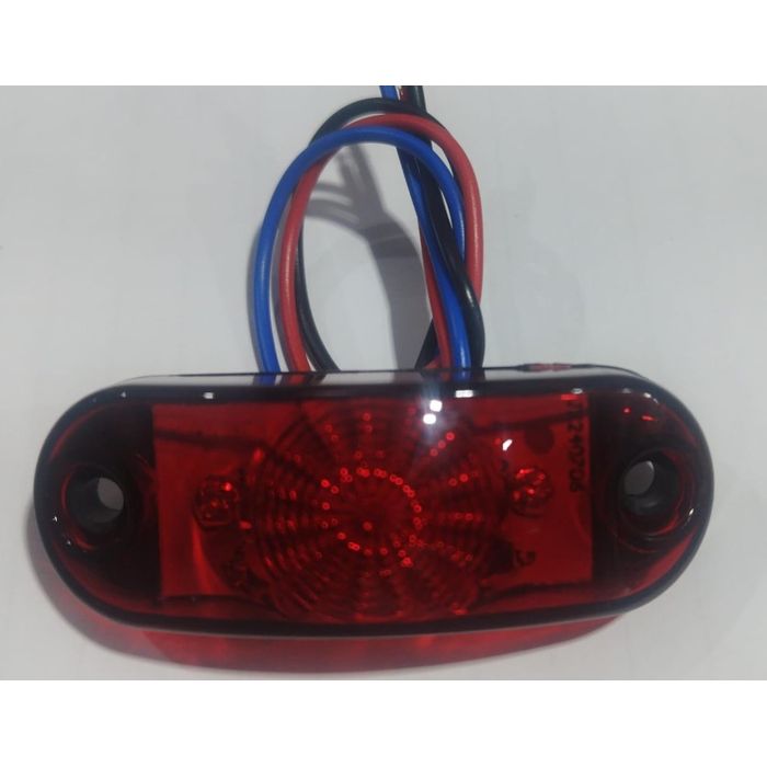 ISO17T1057 VM 12/24V - LANTERNA LATERAL LED VERMELHA 12/24V (EMB. COM 01 PECA- VALOR UNITARIO) - PC