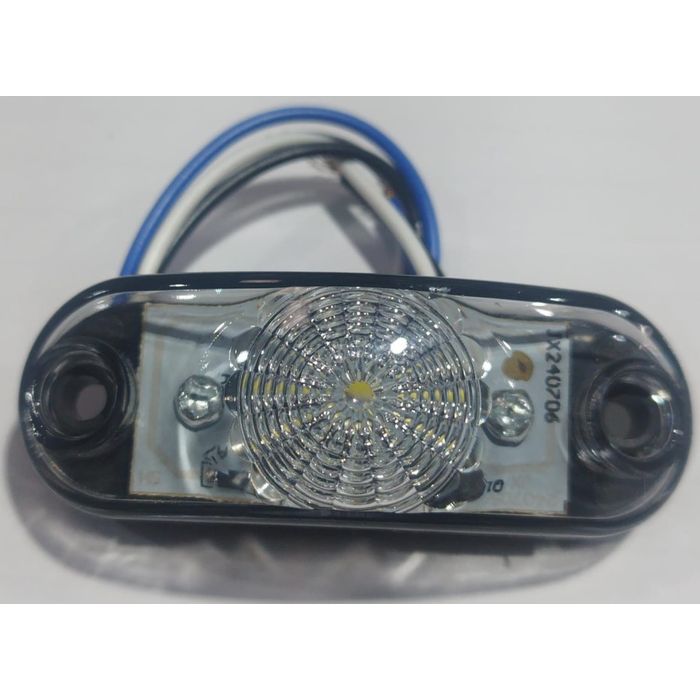 ISO17T1057 CR 12/24V - LANTERNA LATERAL LED CRISTAL 12/24V (EMB. COM 01 PECA- VALOR UNITARIO) - PC