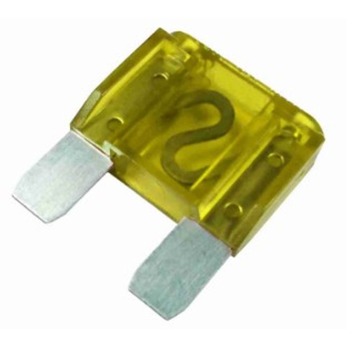 ISO103188-20 - FUSIVEL MAXI - 20A - AMARELO (EMB. COM 10 PCS - VALOR UNITARIO) - PC