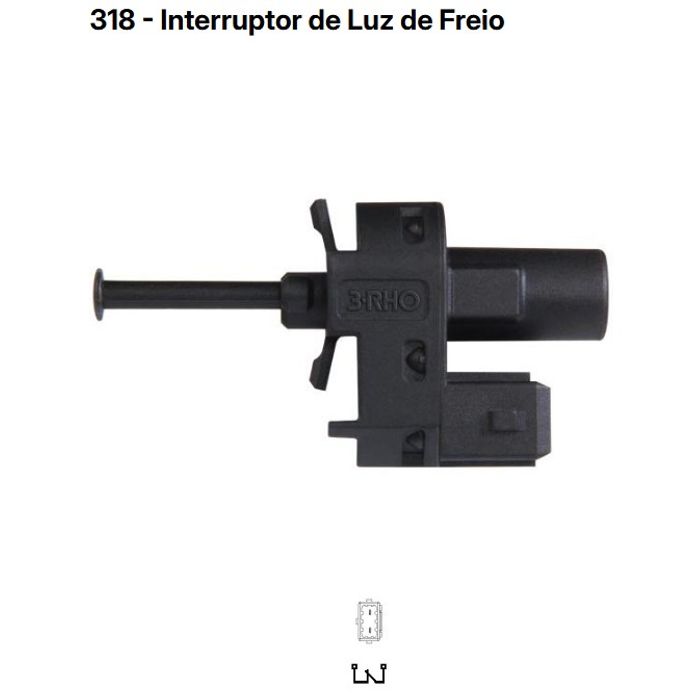 RHO0318 - INT. FREIO FORD FOCUS/ MONDEO - UN